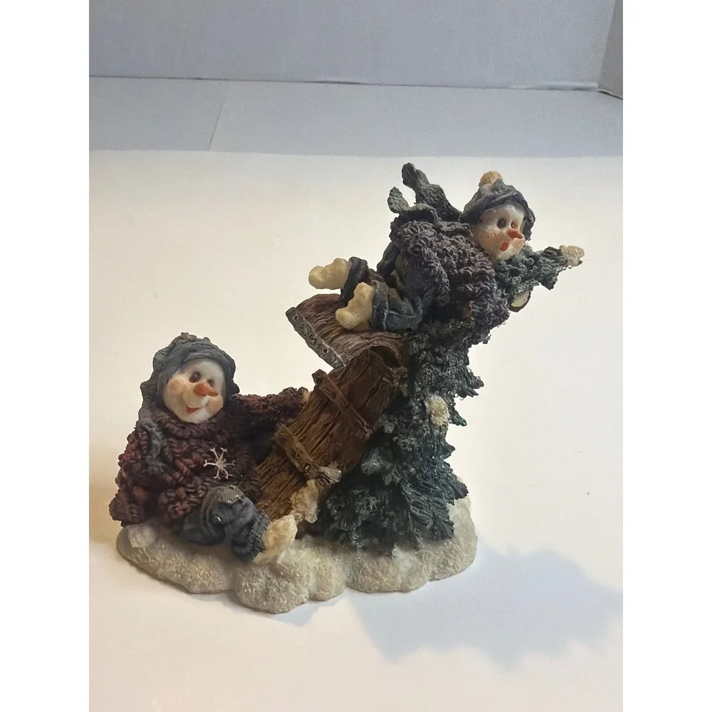 The Snow Dooodes: Ally & Oops NO BRAKES, Boyds Bears‎ Collection #36520